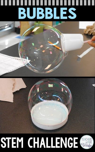 STEM Challenge and experiment- students experiment with tasks using bubble solution. Then they design their own bubble wand. This post will help with tips and the resource has even more. It includes a detailed teacher's guide, photos, a lab sheet, and scoring rubric. #STEM #elementary Steam Night, Steam Lab, Stem Club, Steam Lessons, Stem School, Stem Classes, Stem Elementary, Teaching Stem, Stem Lab