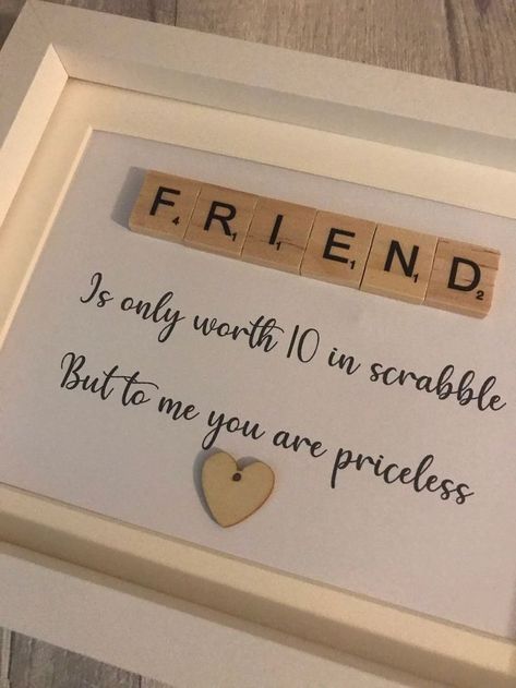 Scrabble tiles