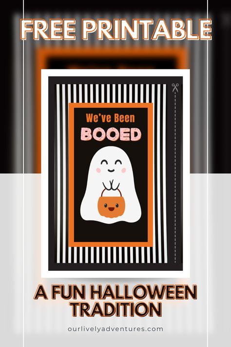 Get the Halloween season off on the right foot by getting the "You've Been Boo'd" tradition started in your neighborhood.  "Boo'ing" your friends and neighbors is such a fun, family-friendly Halloween tradition.  Grab your FREE printable "You've Been Boo'd" sign here! You’ve Been Booed Neighbor, Free You’ve Been Booed Printable, Youve Been Boo’d, You've Been Booed Free Printable, You Have Been Booed, Youve Been Bood, Booed Printable, Been Booed, You've Been Booed