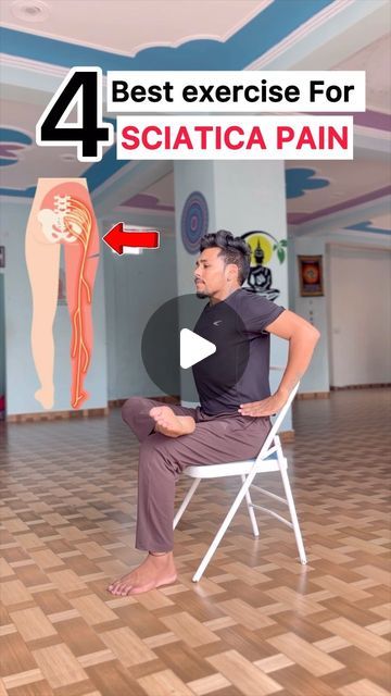 Sciatica Stretches For Pain Relief, Scatia Pain Exercises, Stretch For Sciatica Pain, Exercise For Sciatica Pain, Ciatica Pain Relief Exercise, Scatia Pain Relief, Thigh Pain Relief Exercise, Stretches For Sciatica Pain, Sciatic Flossing