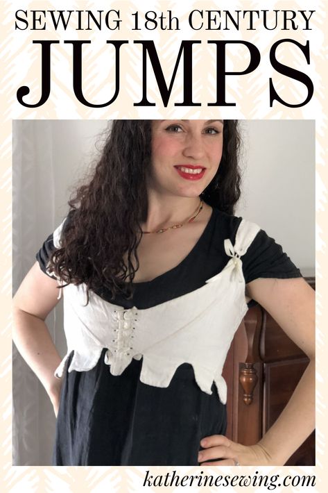 18th Century Jumps Pattern, Stays Pattern Free, 18th Century Jumps, 18th Century Stays Pattern, Stays Pattern, Historical Clothing Patterns, 18th Century Stays, History Bounding, Costume Making