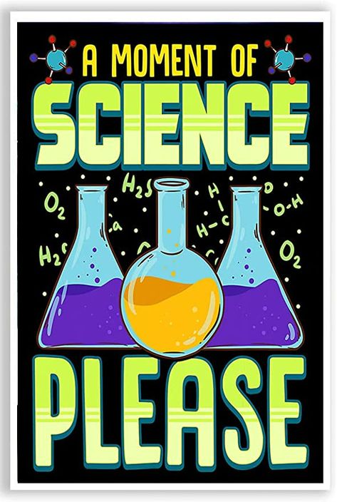 Biology Classroom Decorations High School, Science Poster Ideas High Schools, Classroom Themes Science, Science Chart Ideas For Class 8, Chemistry Chart Ideas Class 12, Science Club Poster, Theme For Classroom Decorating, High School Science Classroom Decor, Science Quotes For Classroom