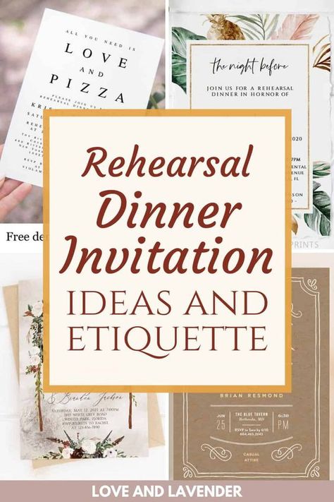 Who Do You Invite To Rehearsal Dinner, Wedding Rehearsal Invitations Wording, Raised Head Table Wedding, Rehearsal Party Invitations, Rehearsal Dinner Soup Bar, Grooms Dinner Invitations, How To Plan A Rehearsal Dinner, Rehearsal Dinner Balloon Decorations, Unique Rehearsal Dinner Ideas