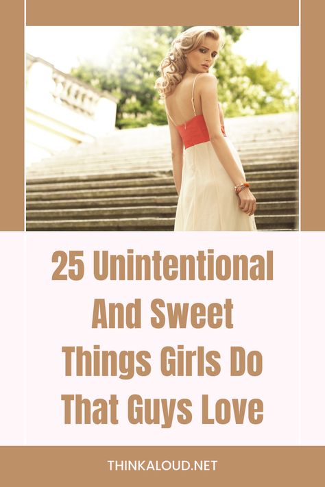 There are many things girls do that guys love. Sometimes, we do those things unintentionally and we definitely make them swoon over us. While you may think that girls have a hard time trying to impress guys, it’s often actually quite the opposite. As you know, girls are unique and gorgeous human beings. The way they dress, feel, and act are subconscious things that they may not even be aware of but which influence what a man thinks about them. #thinkaloud #pasts #properly #lovequotes Men Then Vs Men Now, What Men Need From Women, What Attracts Men To Women, How To Dress To Attract Men, How To Dress To Impress A Guy, What Guys Like In A Girl, How To Attract Men, What Do Guys Like In A Girl, How To Impress A Guy