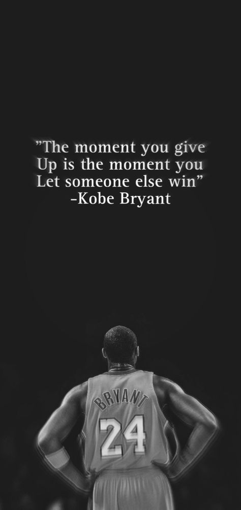 Motivational Basketball Quotes, Kobe Quotes, Nba Quotes, Basketball Quotes Inspirational, Rip Kobe, Kobe Bryant Quotes, Inspirational Sports Quotes, Basketball Background, Athlete Quotes