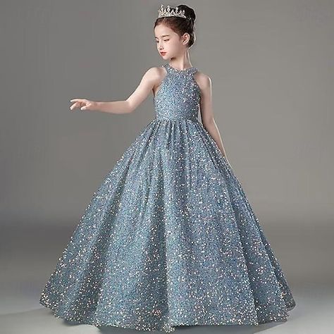 Princess Dress Kids 12 Year, Kids Gowns, Cheap Flower Girl Dresses, Cheap Party Dresses, Girls Dresses Online, Party Dresses Online, Kids Gown, Dress Tulle, Spring Fabric