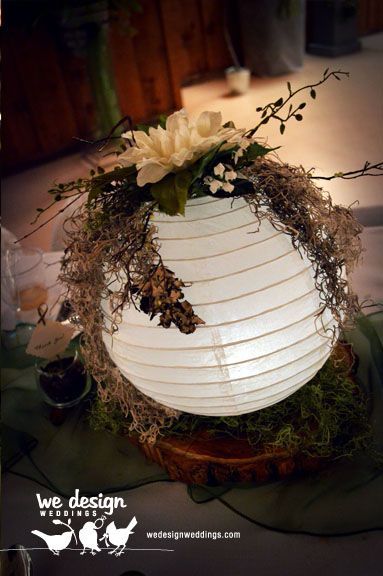 paper lantern table centerpieces | Final paper lantern centerpiece Paper Lantern Centerpiece, Paper Lantern Centerpieces, Lantern Table Centerpieces, Lantern Centerpiece, Chinese Theme, Diy Wedding Reception, Lantern Ideas, Lantern Centerpieces, Banquet Table