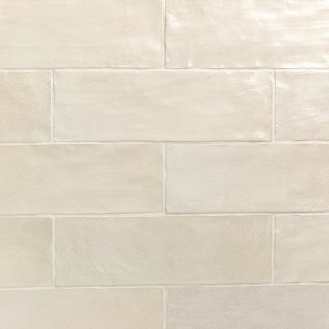 Ivy Hill Tile Amagansett 2.55" x 7.87" Ceramic Subway Wall Tile | Wayfair Beige Tile Fireplace Surround, Cream Tile Bathroom, Cream Backsplash, Cream Tile, Bullnose Tile, Kitchen Backsplash Designs, Ceramic Subway Tile, Ivy Hill Tile, Kitchen Fireplace