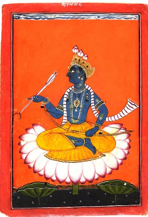 1. Rama Auckland Art Gallery, Bengali Art, Persian Calligraphy Art, Indian Painting, Indian Folk Art, Indian Art Paintings, Indian Paintings, Krishna Art, India Art