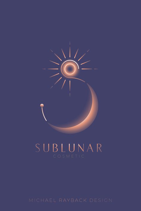 Moon And Sun Logo, Celestial Logo Design, Sun Logo Design Ideas, Shine Logo Design, Music Logo Design Ideas, Solar Logo Design, Sun Moon Logo, Sun And Moon Logo, Eclipse Logo