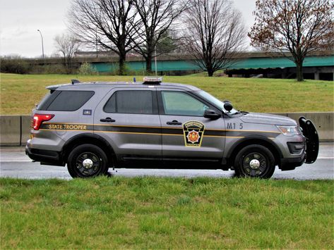 Pennsylvania, State Police Ford Utility Interceptor. Piaggio Ape, Ford Police, Armored Truck, Highway Patrol, Police Vehicles, State Trooper, Public Safety, Mini Trucks, Police Car