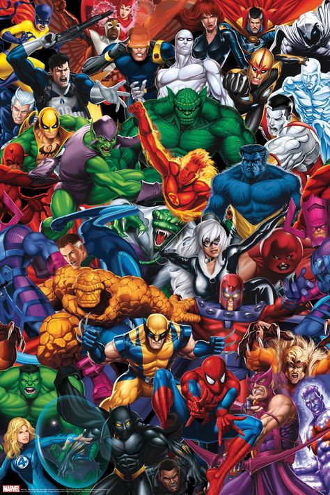 #Marvel #Fan #Art. (Marvel Hero's) By: Marvel. (THE * 5 * STÅR * ÅWARD * OF * MAJOR ÅWESOMENESS!!!™)[THANK U 4 PINNING!!!<·><]<©>ÅÅÅ+ Childrens Rooms, Karakter Marvel, Superhero Poster, Univers Marvel, Marvel Comics Superheroes, Marvel Characters Art, Hero Poster, Marvel Artwork, Avengers Comics