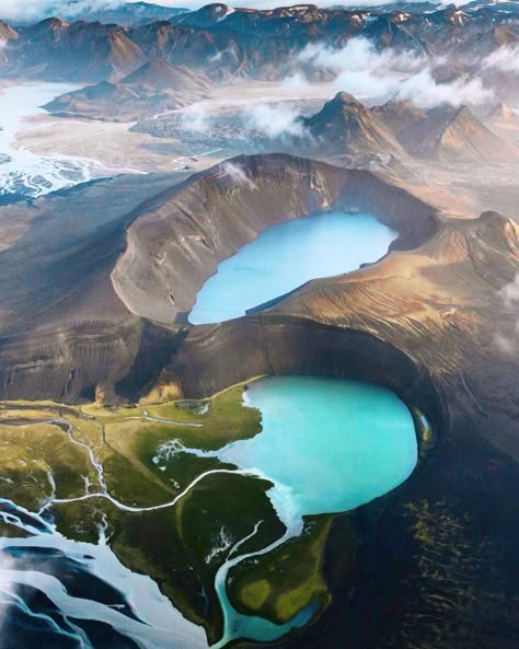 Majesty of the Icelandic Highlands Captured with a Drone Drone Photoshoot, Icelandic Highlands, Iceland Nature, Iceland Photos, Earth View, Iceland Photography, Water Level, Iceland Travel, Aerial Photo