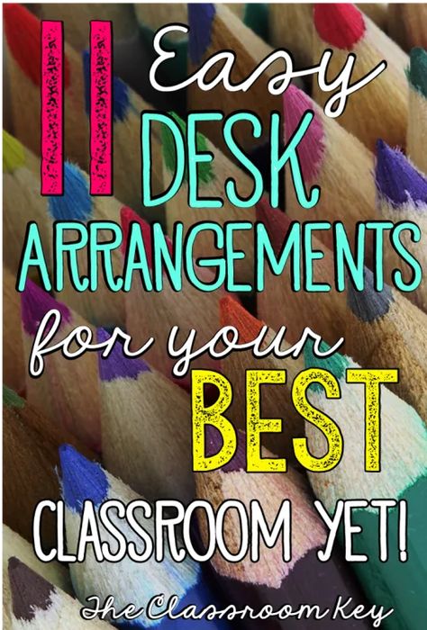 Classroom Desk Arrangement, Classroom Seating Arrangements, Desk Arrangements, Classroom Arrangement, Dream Classroom, Classroom Desk, Classroom Seating, Classroom Layout, 5th Grade Classroom