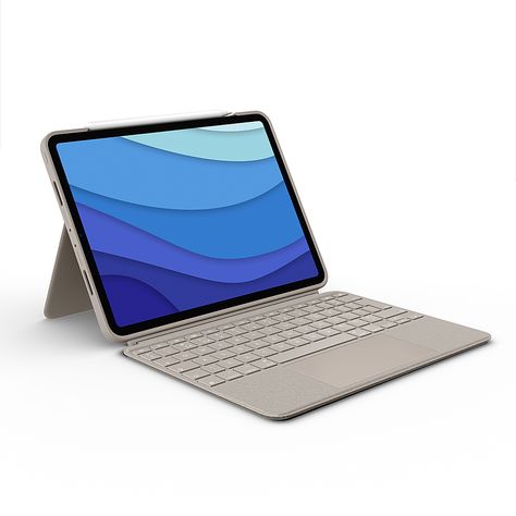 Shop Logitech Combo Touch iPad Pro Keyboard Folio for Apple iPad Pro 11" (1st, 2nd, 3rd & 4th Gen) with Detachable Backlit Keyboard Sand at Best Buy. Find low everyday prices and buy online for delivery or in-store pick-up. Price Match Guarantee. Ipad Pro Keyboard, Logitech Combo Touch, Logitech Keyboard, Backlit Keyboard, Apple Technology, Keyboard Case, Ipad Pro Case, Apple Magic, Apple Ipad Pro