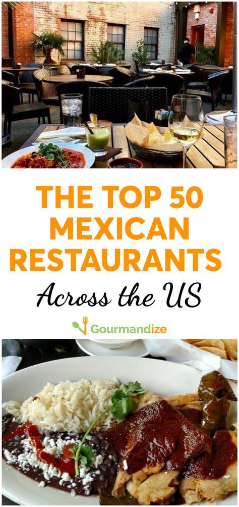 If you've got some Mexi-cravings going on, then you'll want to check out our list of the best 50 Mexican restaurants across the States!  #mexicanrestaurants #restaurants #mexicanfood #mexicancuisine #bestinus Restaurants In Orlando Florida, Restaurants In Orlando, Mexican Seafood, Things To Do In Orlando, Best Mexican Food, Best Mexican Restaurants, Mexican Restaurants, Best Mexican Recipes, Mexican Grill