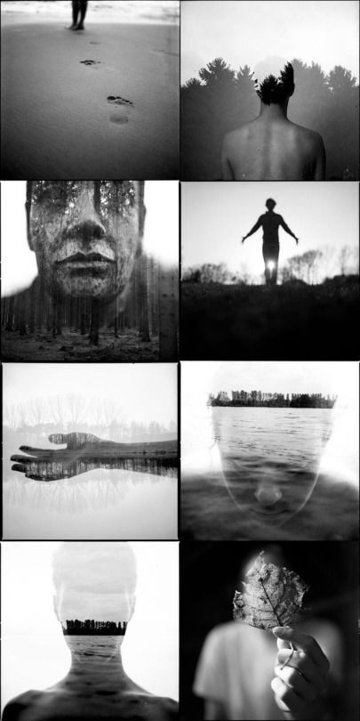 weandthecolor Best Landscape Photography, Narrative Photography, Double Exposure Photography, Photography Series, Black And White Landscape, Experimental Photography, Multiple Exposure, Conceptual Photography, Photography Classes