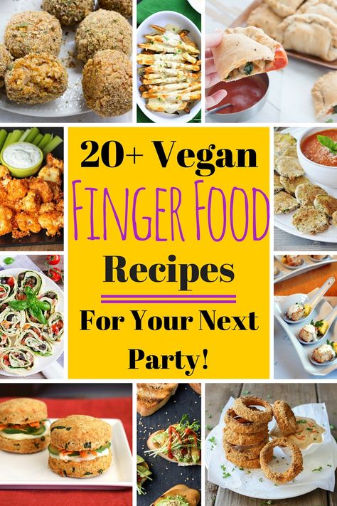 20+ Vegan Finger Food Recipes for your next party! | VeganFamilyRecipes.com | #appetizer #healthy #snacks Vegan Finger Food, Fingerfood Recipes, Birthday Buffet, Vegan Finger Foods, Vegan Picnic, Finger Food Recipes, Vegan Apps, Group Recipes, Savoury Snacks