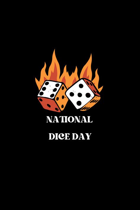 Celebrate National Dice Day! December 4th, Holidays And Events, I Love It, Love It, Old Things, Gaming, Holidays, I Love, Tools