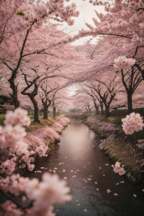 Cherry blossom aesthetic wallpaper but AI-generated Cherry Blossom Astethic Wallpaper, Cherry Blossom In Winter, Cherry Blossom Pfp Aesthetic, Cherry Trees Aesthetic, Cute Pink Wallpaper Aesthetic Korean, Cherry Blossom Trees Aesthetic, Japanese Blossom Wallpaper, Sakura Trees Aesthetic, Cherry Blossom Aesthetic Korean