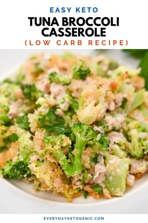 There’s something incredibly comforting about a casserole dish emerging hot from the oven, with its bubbly edges and golden-brown topping. And when you’re following a keto diet, comfort food that aligns with your low-carb lifestyle is like striking gold. That’s exactly what this Easy Keto Tuna Broccoli Casserole is – a gold mine of creamy cheese sauce, tender broccoli, and hearty tuna that’ll make you feel like you’re indulging, minus the guilt. Tuna Broccoli Casserole, Tuna Broccoli, Broccoli Casserole Recipe, Casserole Low Carb, Keto Tuna, Broccoli Recipes Casserole, Broccoli Bake, Cozy Weekend, Tuna Casserole