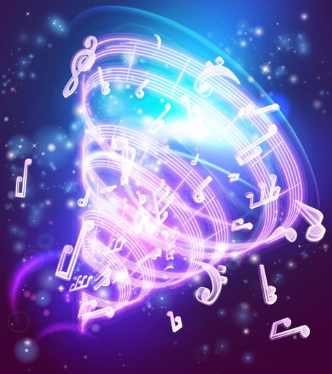 Music Magic Art, Magic Music Aesthetic, Music Powers Magic, Music Magic Aesthetic, Bard Magic, Music Superhero, Magic Graphic Design, Music Notes Aesthetic, Music Notes Illustration