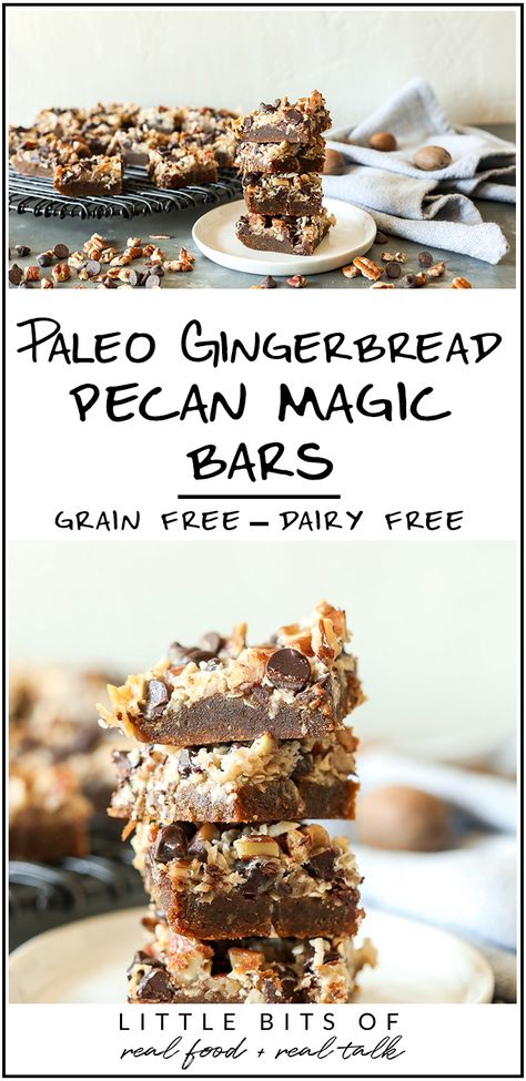 Chocolate Covered Banana Bites, Paleo Gingerbread, Chocolate Avocado Brownies, Magic Bars Recipe, Strawberry Oatmeal Bars, Blueberry Crumble Bars, Soft Gingerbread Cookies, Magic Bars, Hazelnut Chocolate