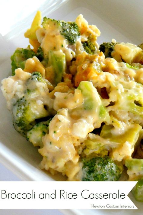 Broccoli and Rice Casserole With Ham Cheez Wiz, Broccoli Cheese And Rice Casserole, Cheese And Rice Casserole, Cheese Wiz, Cheese And Rice, Broccoli And Rice Casserole, Broccoli And Rice, Rice Casserole Recipes, Broccoli Rice