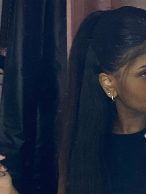 Half up half down hairstyle ponytail Hairstyle Slick Back, Hairstyle Slick, Princess Jasmine Hair, Hairstyles Slick Back, Hairstyles Slick, Slick Back Ponytail, Back Ponytail, Jasmine Hair, Hoco Hairstyles