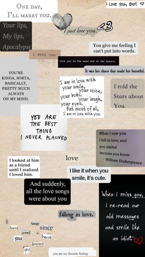 Scrapbook Stickers Printable Boyfriend, Scrapbook Love Quotes, Collage For Boyfriend, Notebook Profile, Old Love Quotes, Friends Cover, Anniversary Gift Ideas For Him Boyfriend, Best Friend Book, Boyfriend Scrapbook