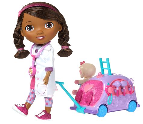 Amazon.com: Doc McStuffins Walk 'N Talk Doc Mobile: Toys & Games Doc Mcstuffins Toys, 29th Wedding Anniversary, Talking Toys, Glass Dolls, Ballerina Barbie, Disney Queens, Baby Alive Dolls, Doc Mcstuffins, Department Stores