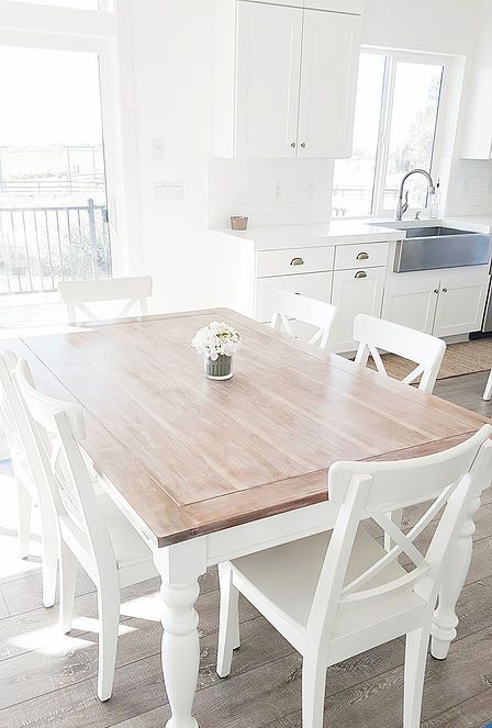 White and wood bedroom