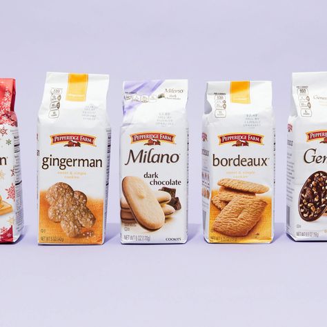 Food & Drink  A Completely Obsessive Ranking of Pepperidge Farm Cookies Pepperidge Farm Cookies, Childhood Food, England Food, Farm Cookies, Cookies Branding, Packaging Idea, Cookie Bakery, Bakery Products, Products Packaging