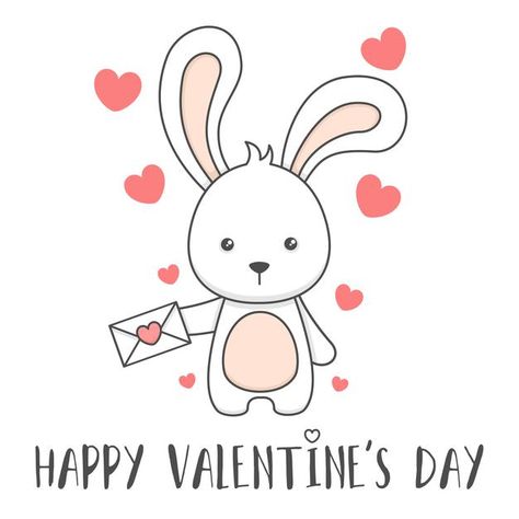 Bunny Valentines, Valentine's Day Illustration, Cute Valentines Day, Spring Pictures, Cute Valentines, Bunny Pictures, Valentine Ideas, Rabbit Art, Mad Max