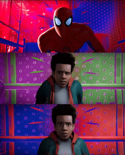 Spider Man And Prowler, Prowler Miles And Spider Miles, The Prowler Symbol, Miles And Spider Byte, Across The Spider Verse Painting, Prowler Miles X Spider Byte, Spiderman Spider Sense, Miles Morales Movie, Spider Society