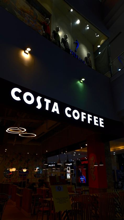 Costa Coffee Snapchat, Coffee Snapchat, Coffee Night, Costa Coffee, Night Shift, Food Snapchat, Story Ideas, Insta Story, Snapchat