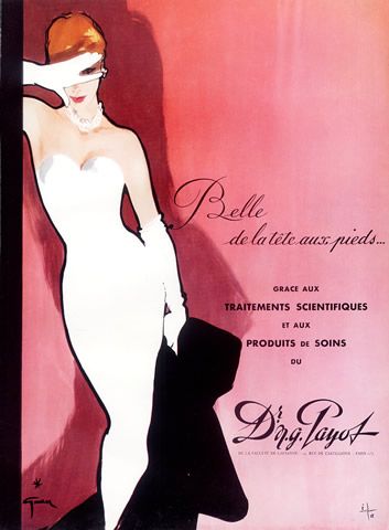 Payot, Dr N.G. (Cosmetics) 1955 René Gruau Rene Gruau, Jacques Fath, Mode Retro, Fashion Illustration Vintage, Christian Dior Couture, Dior Couture, Fashion Art Illustration, Fashion Illustrator, Rimini