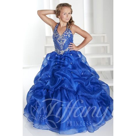 Brand New With Tags. Give Your Daughter A Precious Gown With Halter Straps And Ab Rhinestones On The Bodice. Color: Royal' Tags: Royal Blue, Size 00, Ball Gown, Tall Height, Tiffany Princess, Jewelled, 13415, Cupcake, Halter, Tiffany Designs, Jfkpj5dflyafvdlrro0vxzcuyvi1, Floor Length, Girls Size, Size Xs, Blue Princess Dresses Kids, Girls Pageant Dress, Girls Pageant Gowns, Girls Ball Gown, Tall Height, Cheap Flower Girl Dresses, Blue Ball Gowns, Girls Pageant Dresses, Girls Formal Dresses