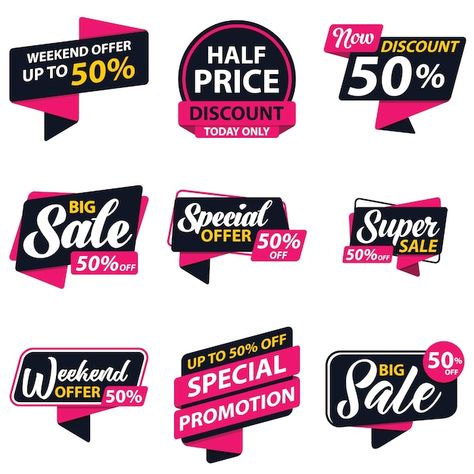 Sale promotion sticker template | Premium Vector #Freepik #vector #sale-sign #price-flyer #price-poster #discount-flyer Discount Poster Design Ideas, Promotional Stickers, Online Flyers, Discount Design, Sale Sign, Sticker Template, Promotional Design, Sale Promotion, Mecca