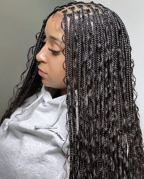 Small Medium + Butt Length + Boho Hair bohemian braids Competition Hair, Ballroom Competition, Big Box Braids Hairstyles, Bohemian Braids, Goddess Braids Hairstyles, Braided Cornrow Hairstyles, Box Braids Hairstyles For Black Women, Braids Hairstyles Pictures, Cute Box Braids Hairstyles