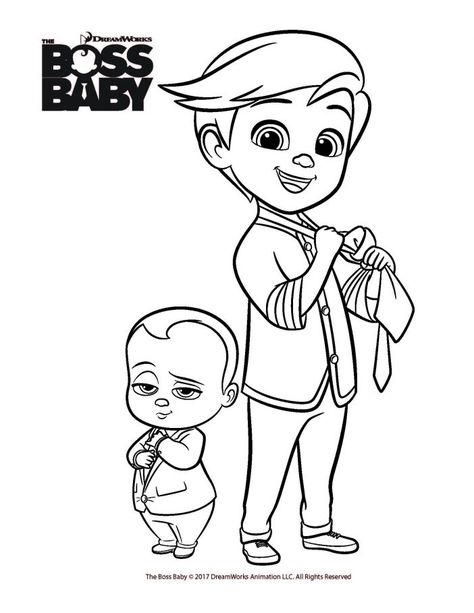 Boss Baby printable Bos Baby, Elsa Coloring Pages, The Boss Baby, Lion Coloring Pages, Baby Coloring Pages, Baby Movie, Puppy Coloring Pages, Valentines Day Coloring Page, Baby Printables