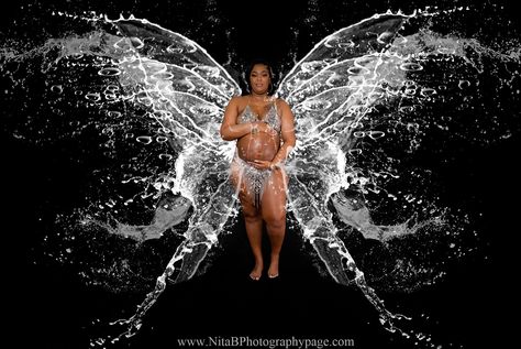 Girl Maternity Shoot Ideas Black Women, Maternity Photography Ideas Black Women Unique, Maturity Shoot Ideas, Butterfly Maternity Shoot Black Women, Goddess Maternity Shoot Black Women, Butterfly Maternity Shoot, Maternity Photo Shoot Ideas Black Women, Maternity Photoshoot Ideas Black Women, Unique Maternity Pictures Black Women