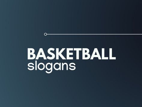 Basketball is a team game which has gigantic ubiquity and played with the assistance of a ball. here are Catchy slogans on basketball Basketball Slogans, Team Slogans, Business Slogans, Catchy Slogans, Basketball Tournament, Basketball Party, Basketball Funny, Slogan Shirts, Last Game