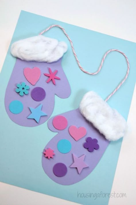 Winter Crafts For Toddlers, Easy Winter Crafts, Winter Crafts Preschool, Winter Diy Crafts, Preschool Winter, Preschool Christmas Crafts, Winter Activities For Kids, Album Foto, Winter Preschool