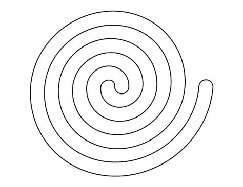 Spiral pattern. Use the printable outline for crafts, creating stencils, scrapbooking, and more. Free PDF template to download and print at http://patternuniverse.com/download/spiral-pattern/ Spiral Template Free Printable, Spiral Template, Spiral Design Pattern, Paper Spinners, Printable Outline, Paper Spiral, Remembrance Day Art, Coloring Crafts, Dot Painting Tools