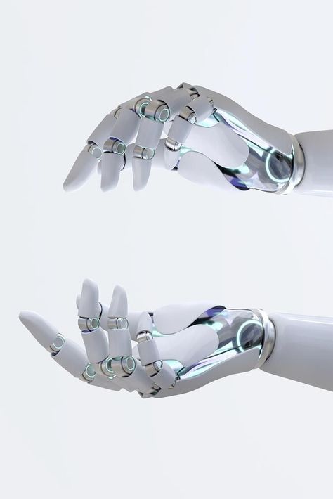 White Tech Aesthetic, Futuristic Aesthetic Technology, Future Technology Aesthetic, Robotic Aesthetic, Futuristic Technology Aesthetic, Robot Aesthetic, Hand Background, Technology Aesthetic, Background Futuristic