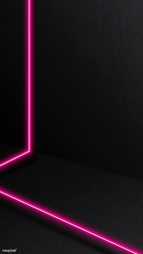 Pink glowing lines on dark background vector | premium image by rawpixel.com / Aew Black Light Background, Pink Line Wallpaper, Pink And Black Background, Pink Black Wallpaper, Led Background, Iphone Wallpaper Dark, Neon Poster, Pink And Black Wallpaper, Black And Blue Wallpaper