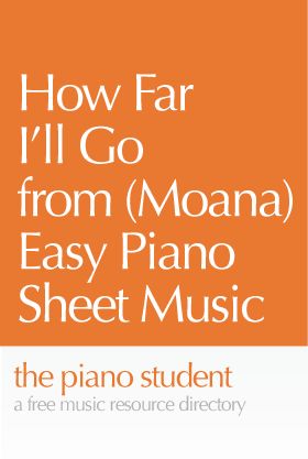 Learn Piano Notes, Disney Sheet Music, Piano Pedagogy, How Far Ill Go, Play The Piano, Disney Musical, Piano Video, Best Piano, Easy Piano Sheet Music