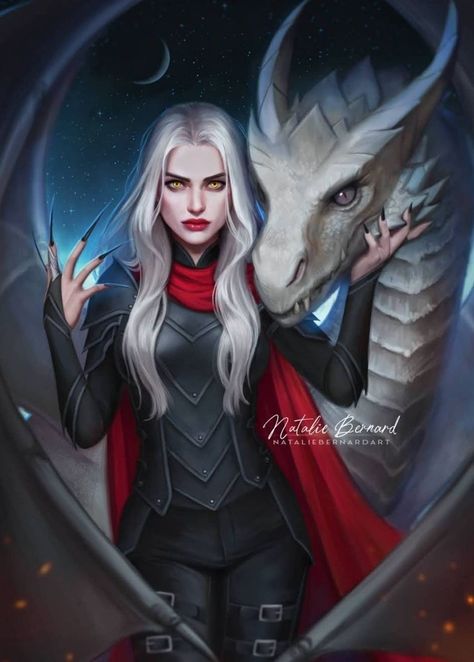 A Beautiful fanart of Manon and Abraxos by NatalieBerdardArt on Instagram. I really love Manon 😍😍😍 and you? What do you think about her? #ThroneOfGlass #ManonBlackbeak #Abraxos #Dragon #Manorian Manon And Abraxos, Throne Of Glass Characters, Manon Blackbeak, Bendy Y Boris, Throne Of Glass Fanart, Celaena Sardothien, Throne Of Glass Books, Crown Of Midnight, Glass Book