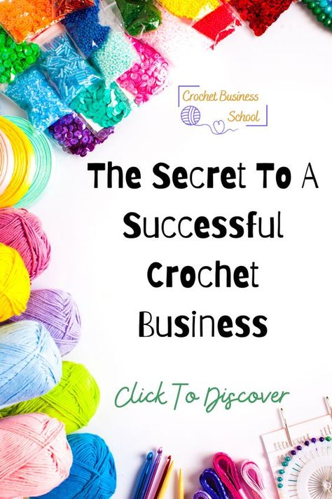 Do you want to build a successful crochet business that you can make a liveable income from? Let me tell you the secret to making that happen Click to discover more Make Money Crocheting, Crochet Business Plan, How To Start A Crochet Business, Crochet Business Ideas, Crochet Graphic, How To Start Crochet, Starting Etsy Shop, Crochet Projects To Sell, Starting An Etsy Business